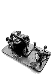 Ein Telegraph